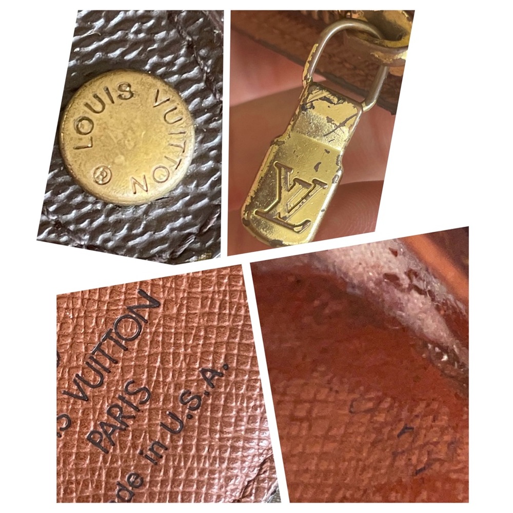 Louis Vuitton Brown and Gold Monogram Wallet - Picture 11 of 13